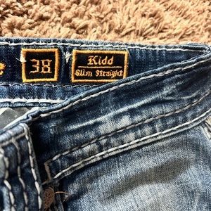 Rock Revival size 38 Kidd slim straight. Lost weight, too big. worn a few times